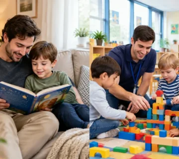 مهد کودک بهتر است یا پرستار کودک؟